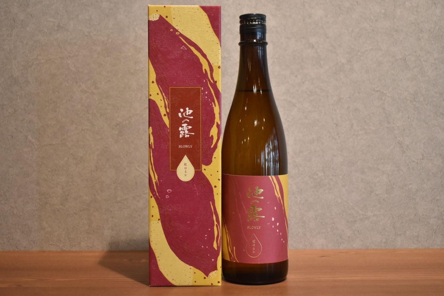 ◆ 天草酒造 池の露 SLOWLY 紅はるか 芋 30度 720ml ◆