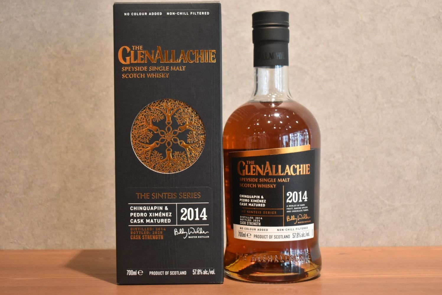 グレンアラヒー2014 チンカピン＆PXシェリーカスク 正規品 57.8% 700ml