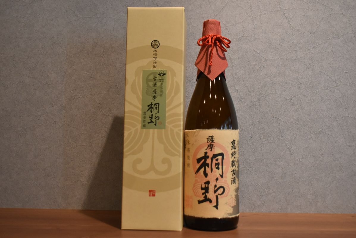 ◆ 中俣酒造 甕貯蔵古酒 薩摩桐野 5年古酒 25度 1800ml ◆