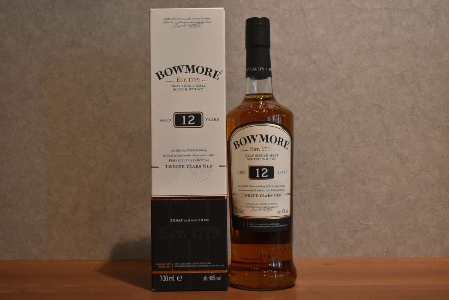 ◆ ボウモア 12年 並行品 （外箱不良） 40.0% 700ml ◆