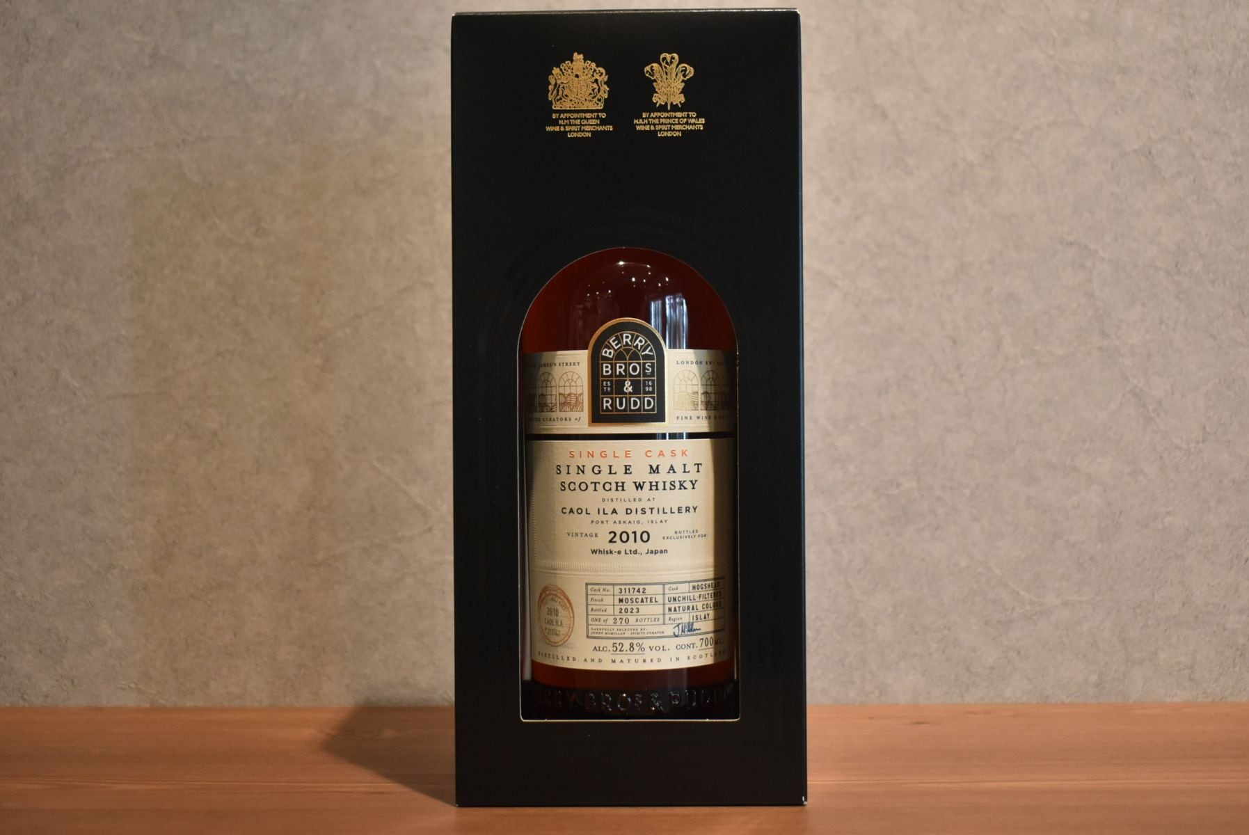 ◆ ベリーズ オウン セレクション カリラ 2010 モスカテルカスクフィニッシュ 13年 正規品 52.8% 700ml ◆