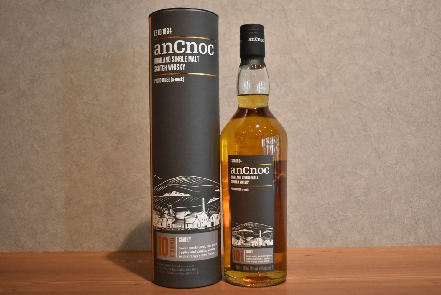 ◆ アンノック 10年 ピーテッド 正規品 40.0% 700ml ◆