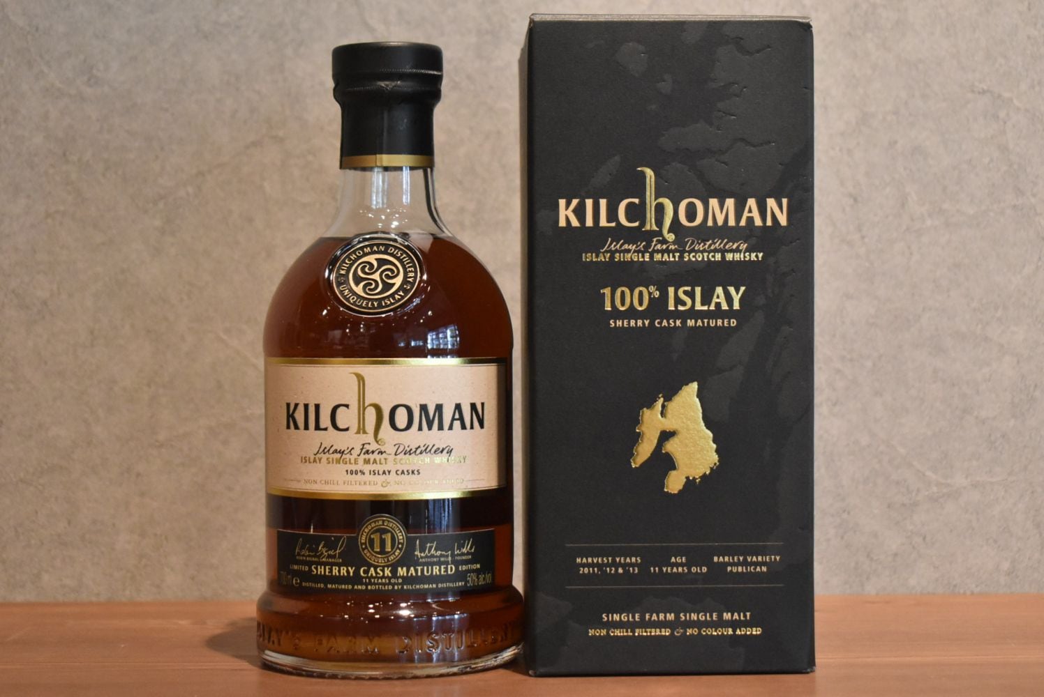 キルホーマン100％アイラ 11年 シェリーカスク 正規品 50.0% 700ml