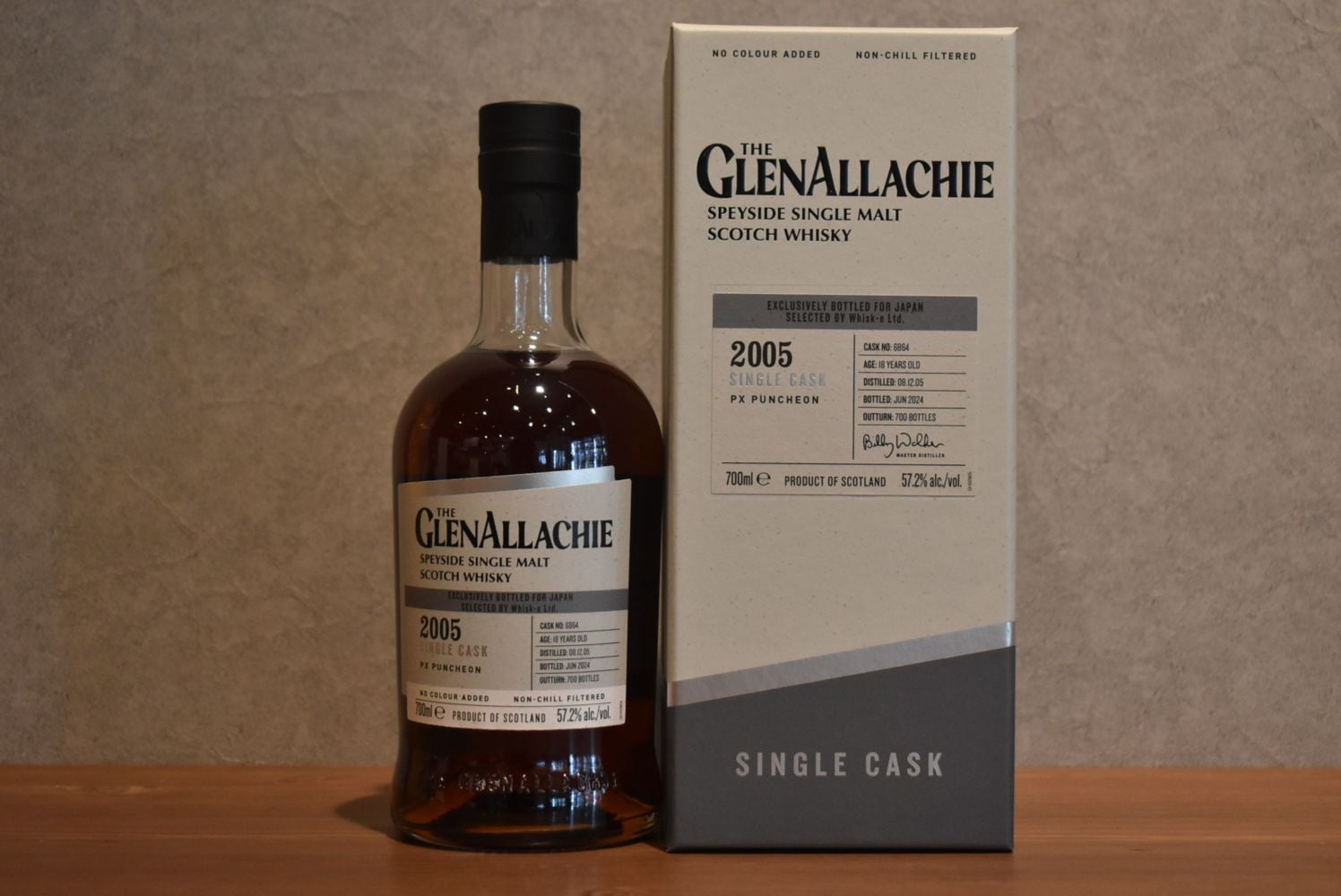 ◆ グレンアラヒー 2005 PXシェリーパンチョン 18年 正規品 57.2% 700ml ◆
