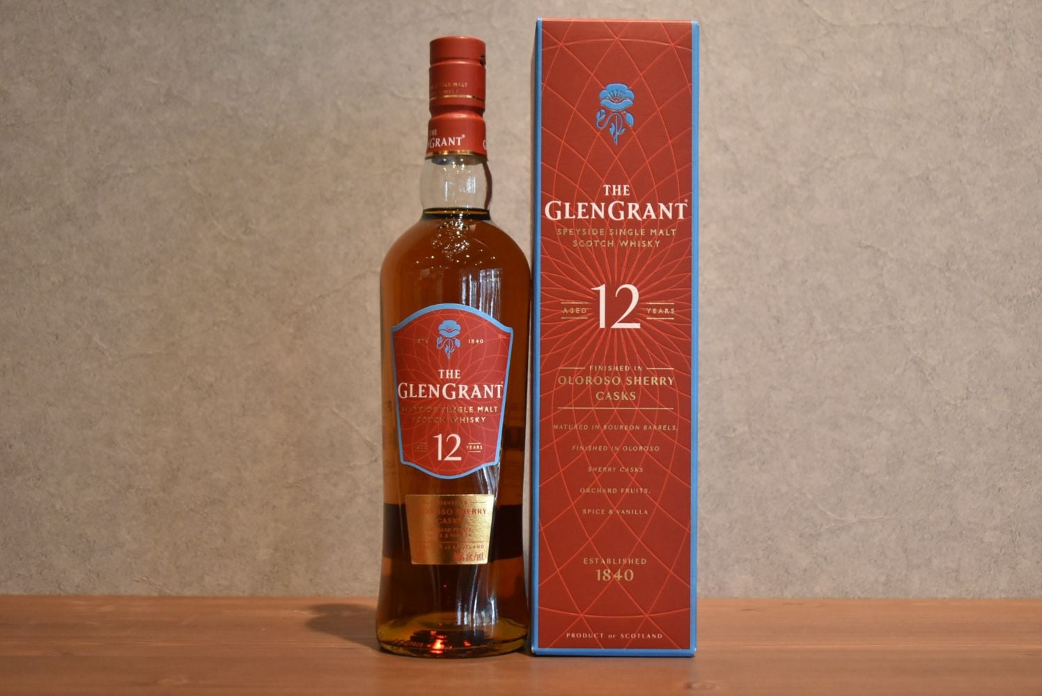 グレングラント 12年 シェリーカスクフィニッシュ 正規品 40.0% 700ml