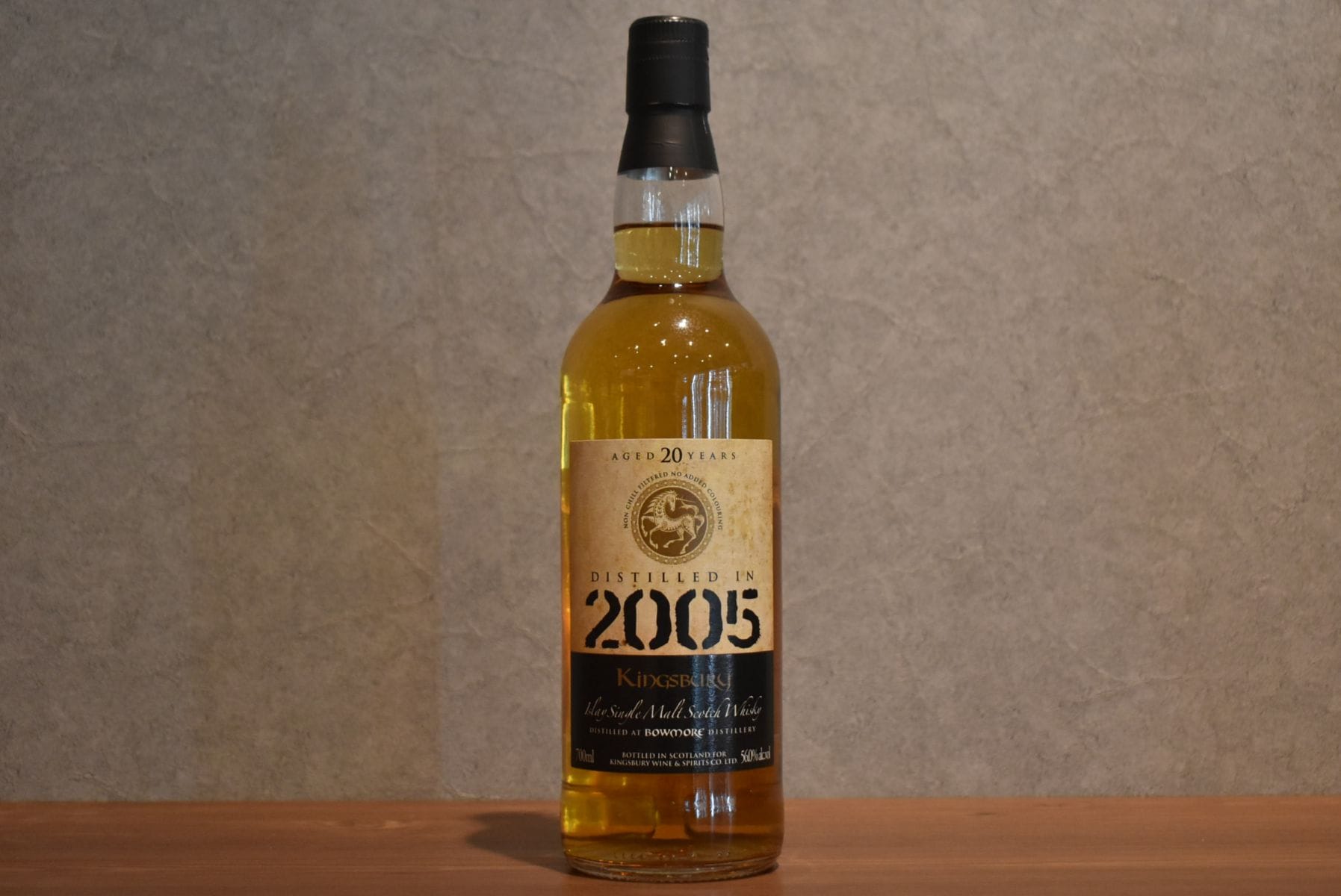 ◆ ボウモア 2005 20年 / キングスバリー ゴールド 正規品 56.0% 700ml ◆