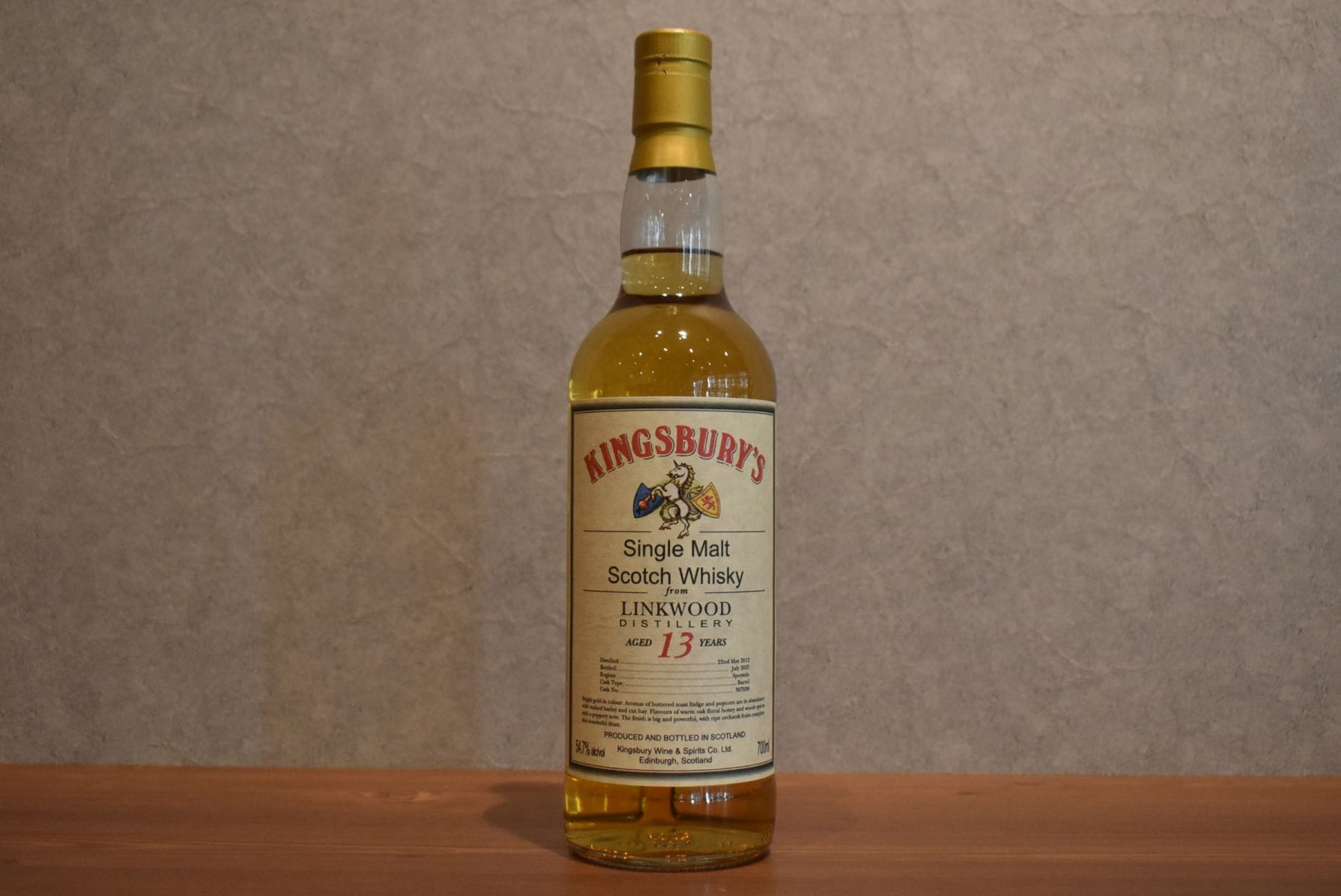 リンクウッド 2012 13年 キングスバリー オリジナル 正規品 54.7