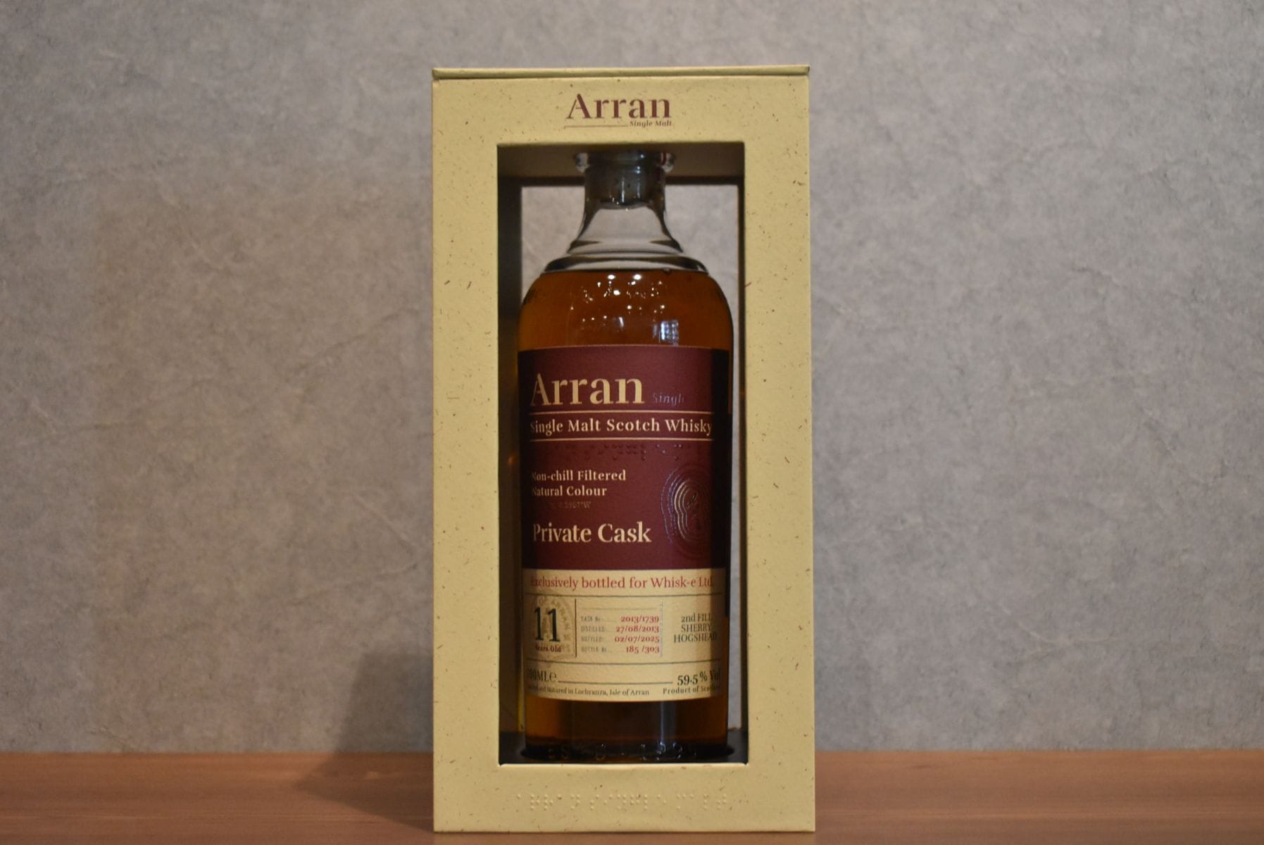 ◆ アラン 2013 シェリーホグスヘッド 正規品 59.5% 700ml ◆