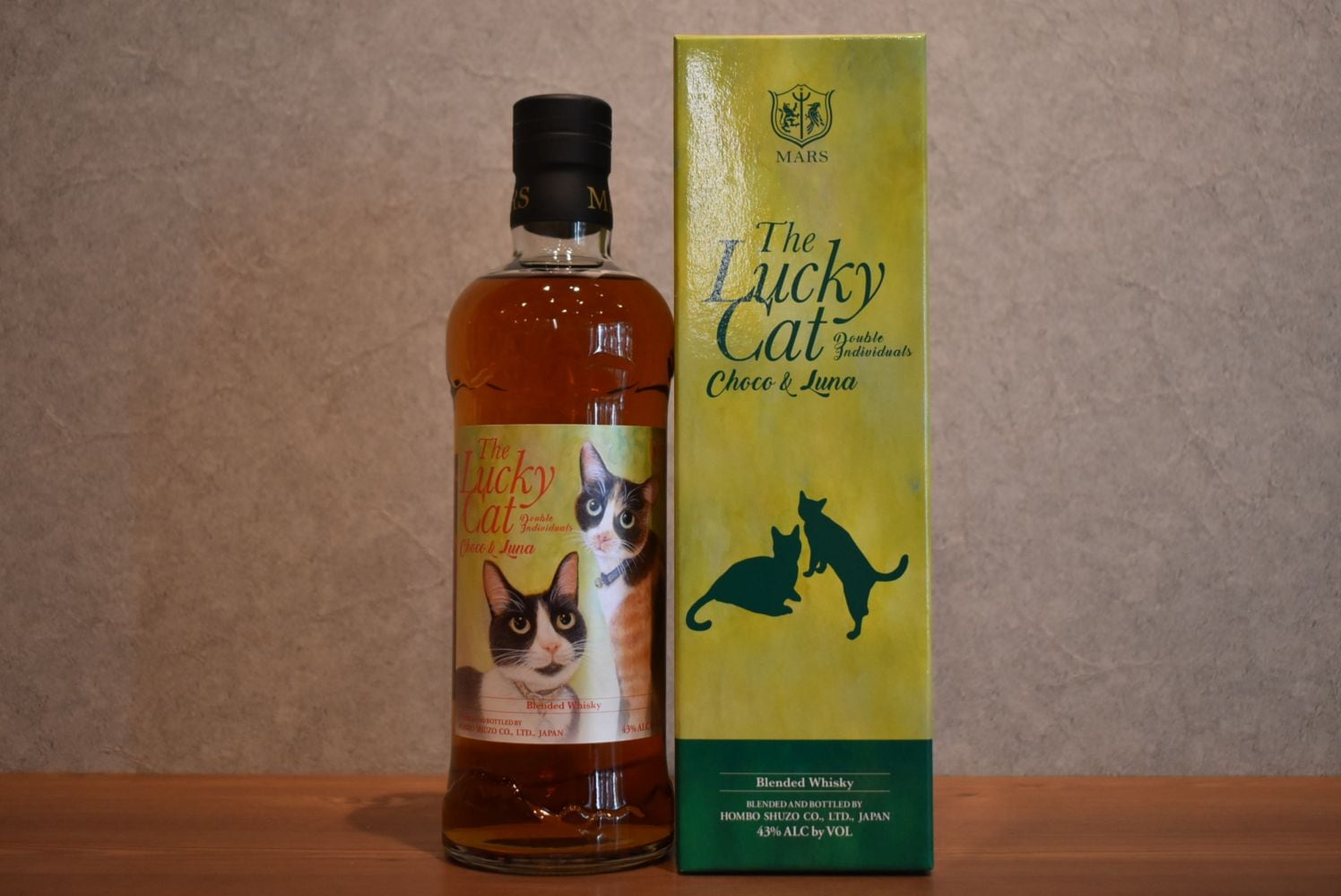 ◆ ラッキーキャット チョコ＆ルナ 43.0% 正規品 700ml ◆