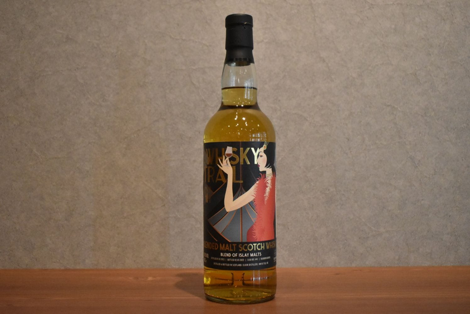 ◆ ウイスキートレイル フラッパーズ ブレンデッドアイラモルト 2013 バーボンバレル 正規品 58.0％ 700ml ◆