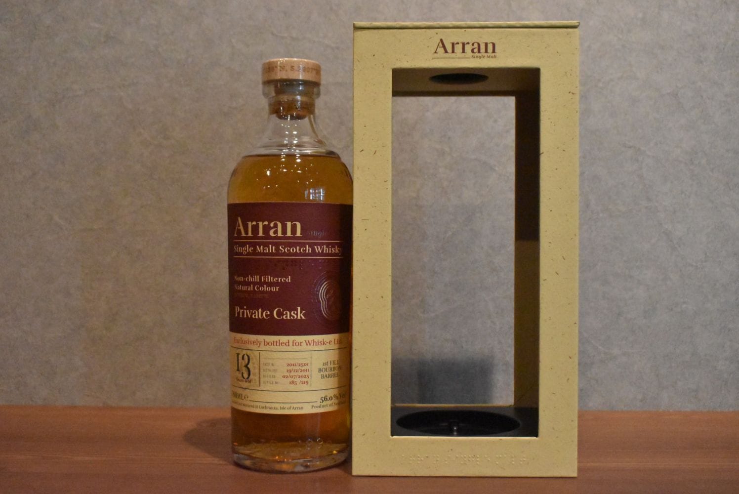 ◆ アラン2011 バーボンバレル 正規品 56.0% 700ml ◆