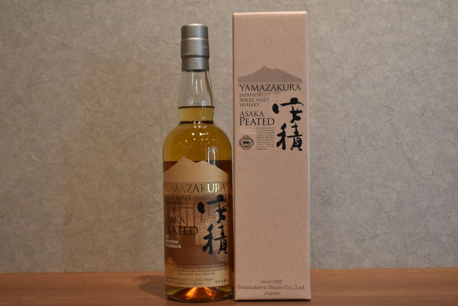 ◆ 安積蒸留所 YAMAZAKURA シングルモルト 安積 ピーテッド 木桶発酵槽 初仕込み 正規品 50.0% 700ml ◆