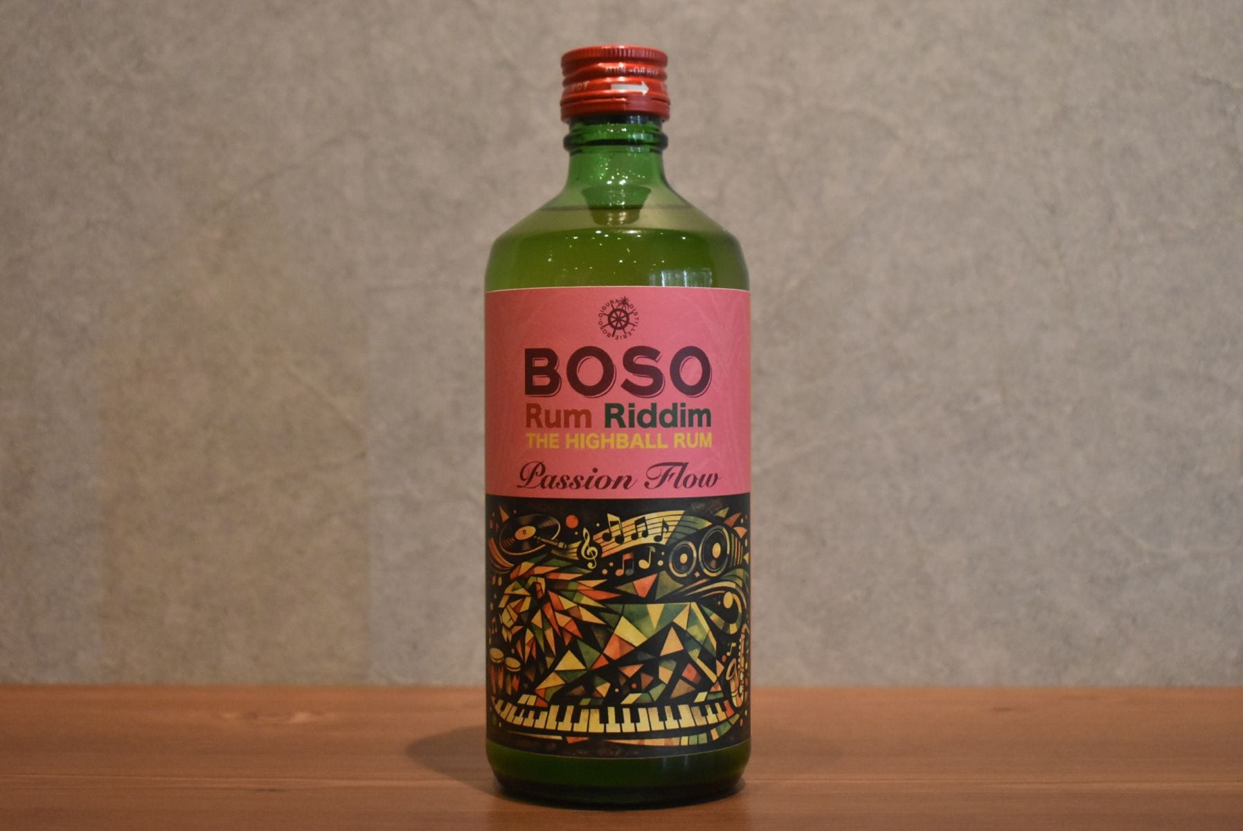 ◆ BOSO Rum Riddim THE HIGHBALL RUM Passion Flow 正規品 38.0% 500ml ◆