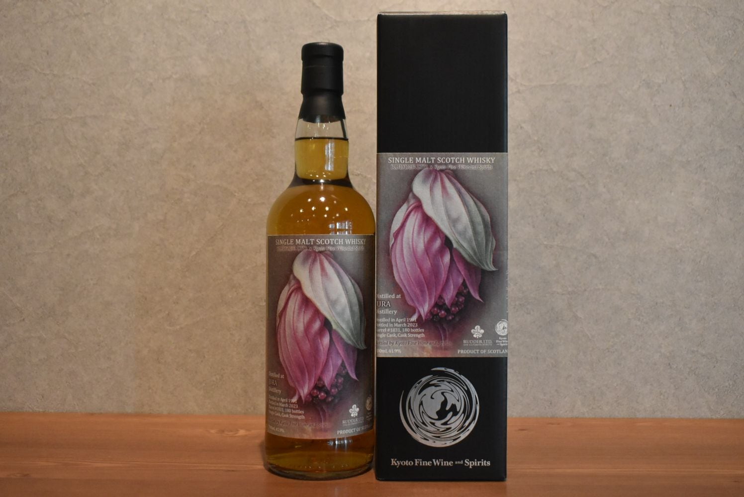 ◆ジュラ 1991 31年 #1831 RUDDER LTD. x KFW&S Cask Supplied by Scout Drinks 正規品 41.9% 700ml ◆