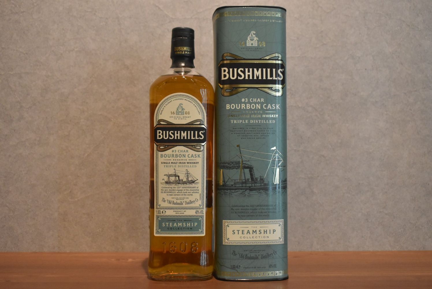 ◆ ブッシュミルズ スチームシップ バーボンカスク 並行品 40.0％ 1000ml ◆