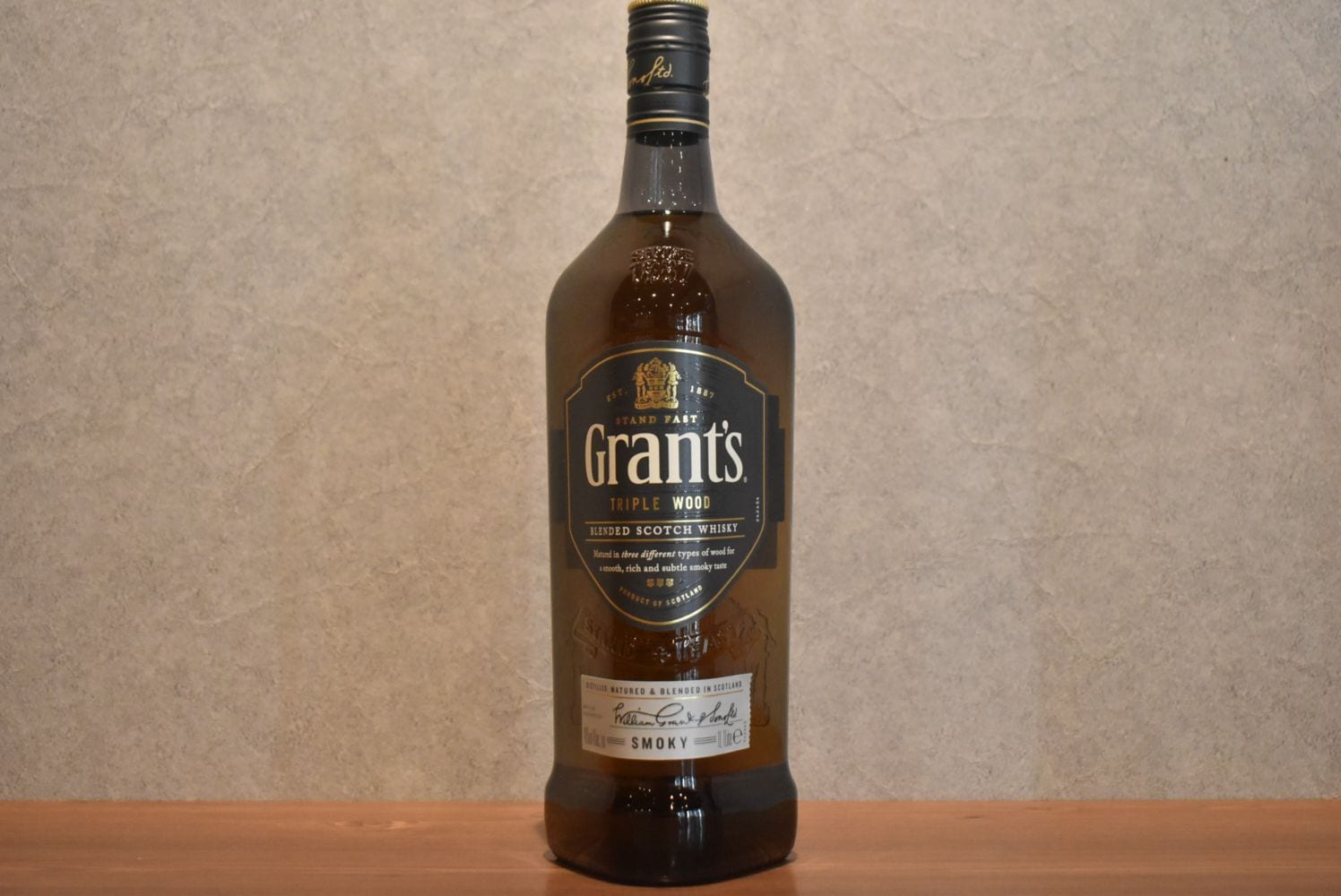 ◆ グランツ トリプルウッド スモーキー 並行品 40% 1000ml ◆