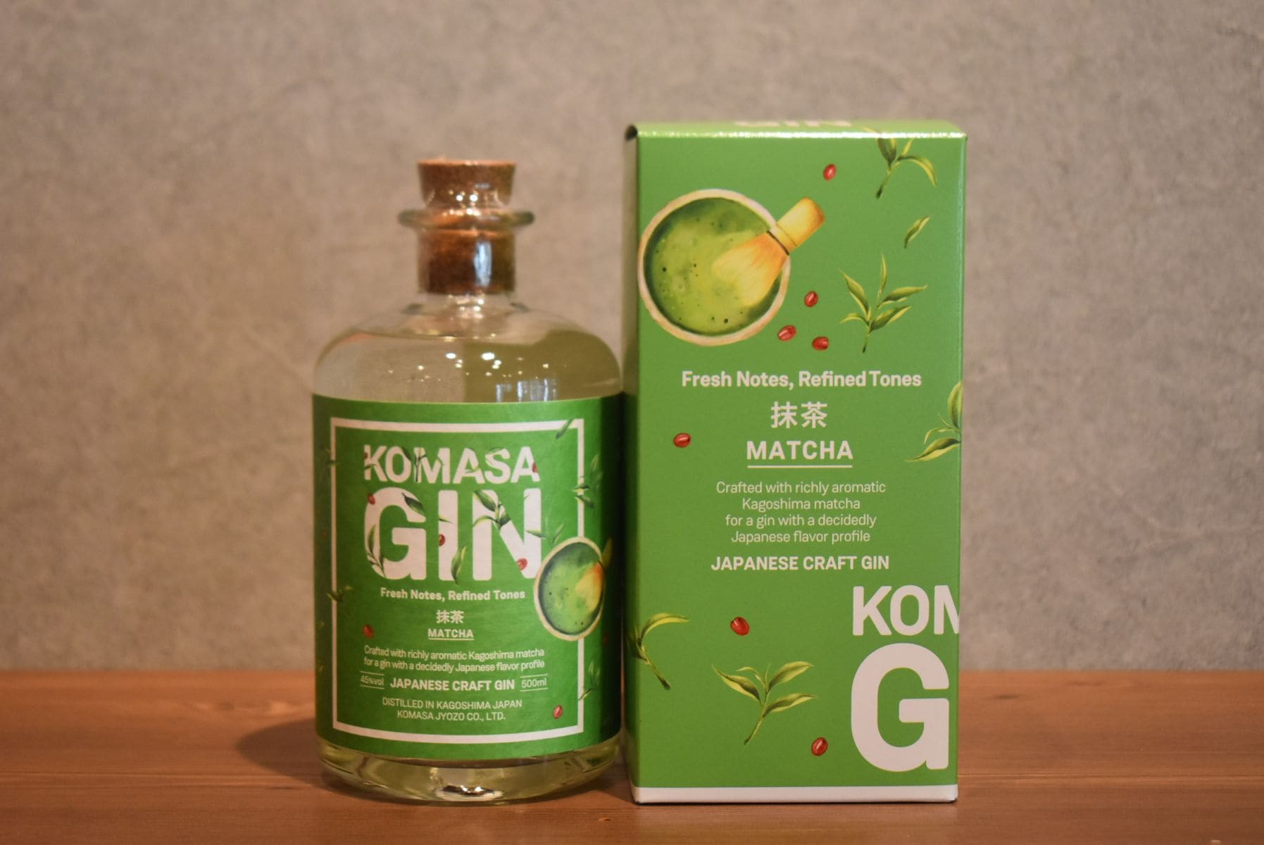 ◆ 小正 KOMASA GIN 抹茶 45.0％ 500ml ◆
