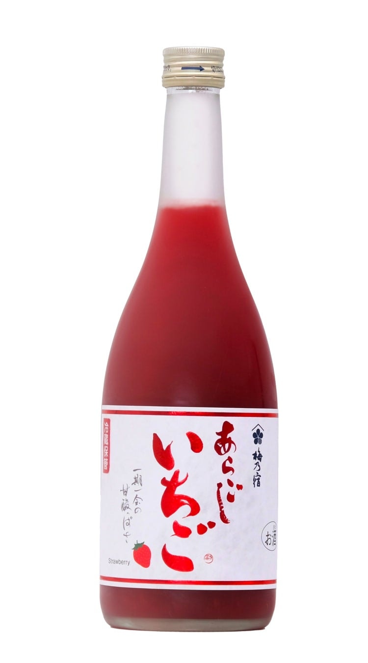 ◆【先行予約品・10/2より発送開始予定】梅乃宿 あらごしいちご 720ml ◆