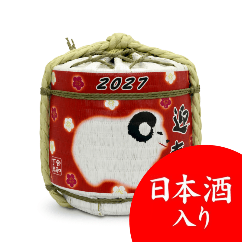 日本酒入り菰樽◇清酒 島美人 干支こも樽「桜」【1800ml】兵庫県｜明治