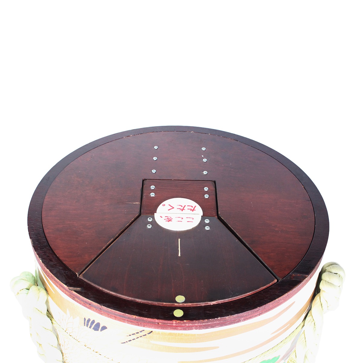 marin　玉屋前箱、傘、振り鼓セット レンタル鏡開き◇もりあげ樽DonPa 和モダン｜明治創業菰樽専門店岸本吉