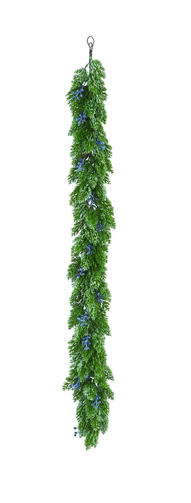 クリスマスツリー　スノーパイン＆ブルーベリーガーランド【2本】