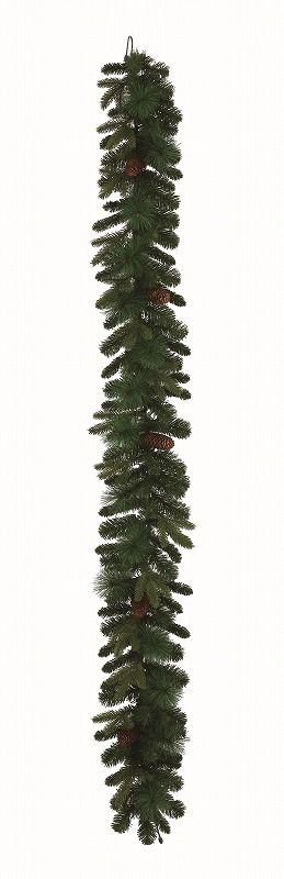 クリスマスツリー　ミックスパインコーンガーランド