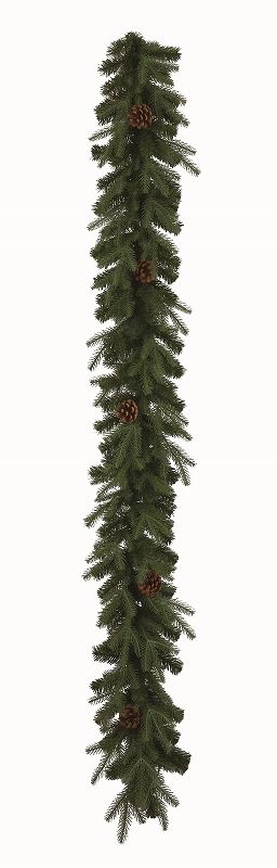 クリスマスツリー　ミックスパインコーンガーランド