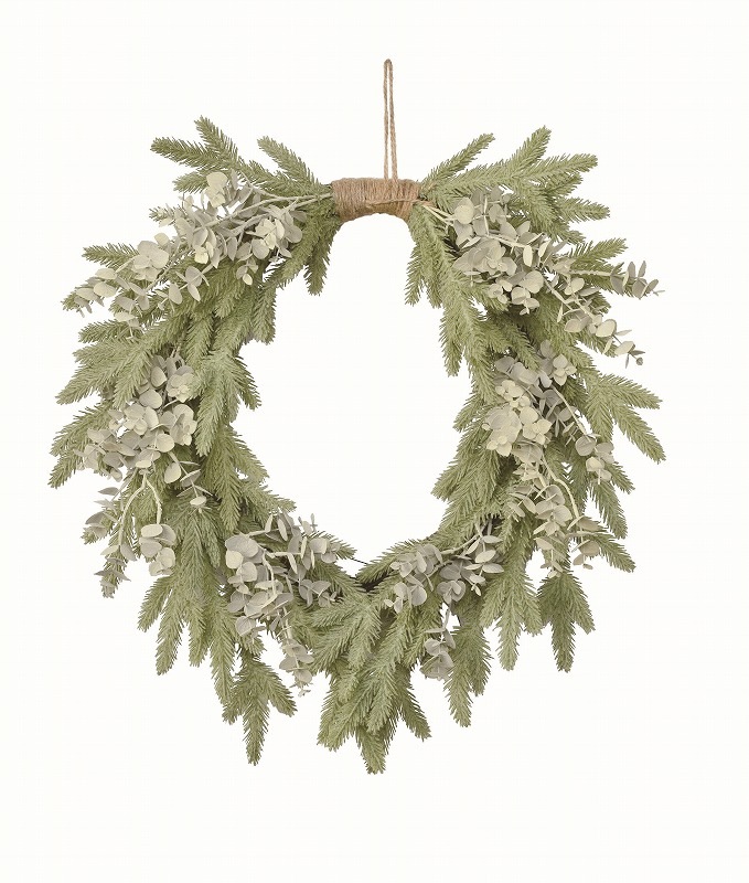 クリスマスリース　ユーカリリース