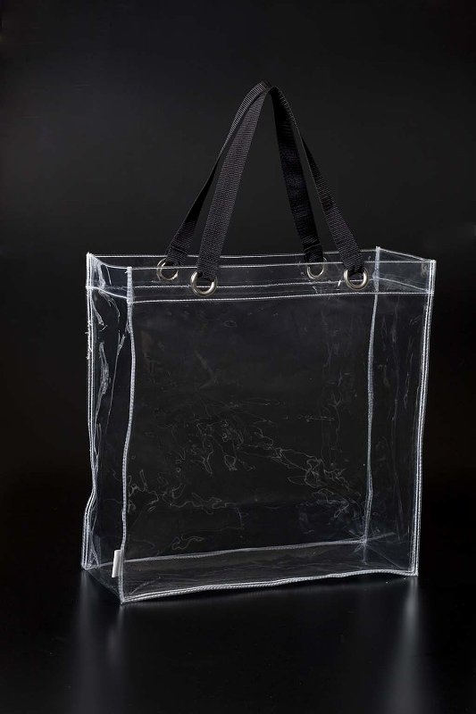 R8 1/21日再入荷 CB-4040 透明バッグ 透明バック クリアパック クリアバッグ 透明ビニールバッグ 痛バッグ　幅40×マチ15×高40cm 