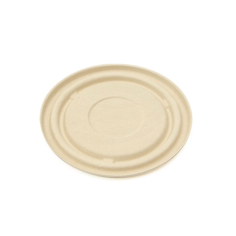 TM-L103用のふた　 未晒し バガス フードパック ランチボックス バガス（さとうきび）エコフード容器 960cc どんぶり大　ふた TM-L103G 50個×１パック