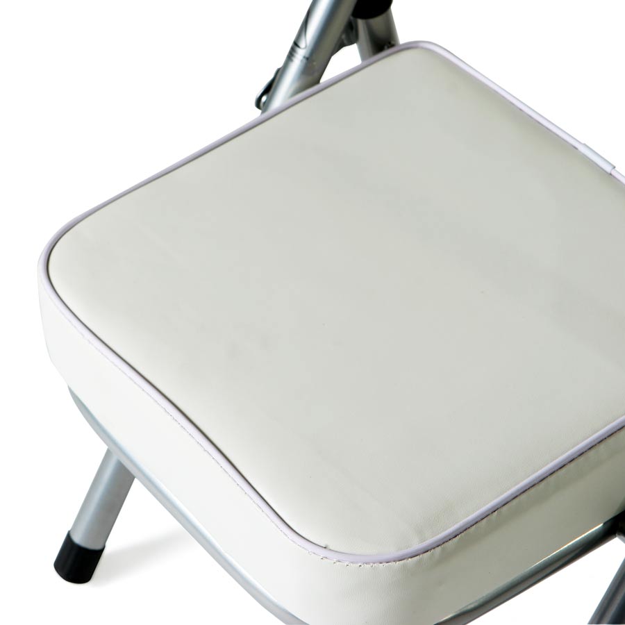 1脚販売 折りたたみチェア 小さい椅子 折りたたみイス パイプイス パイプ椅子 折畳み椅子 スチール製 完成品 全4色 2.5キロ ちょいがるチェア