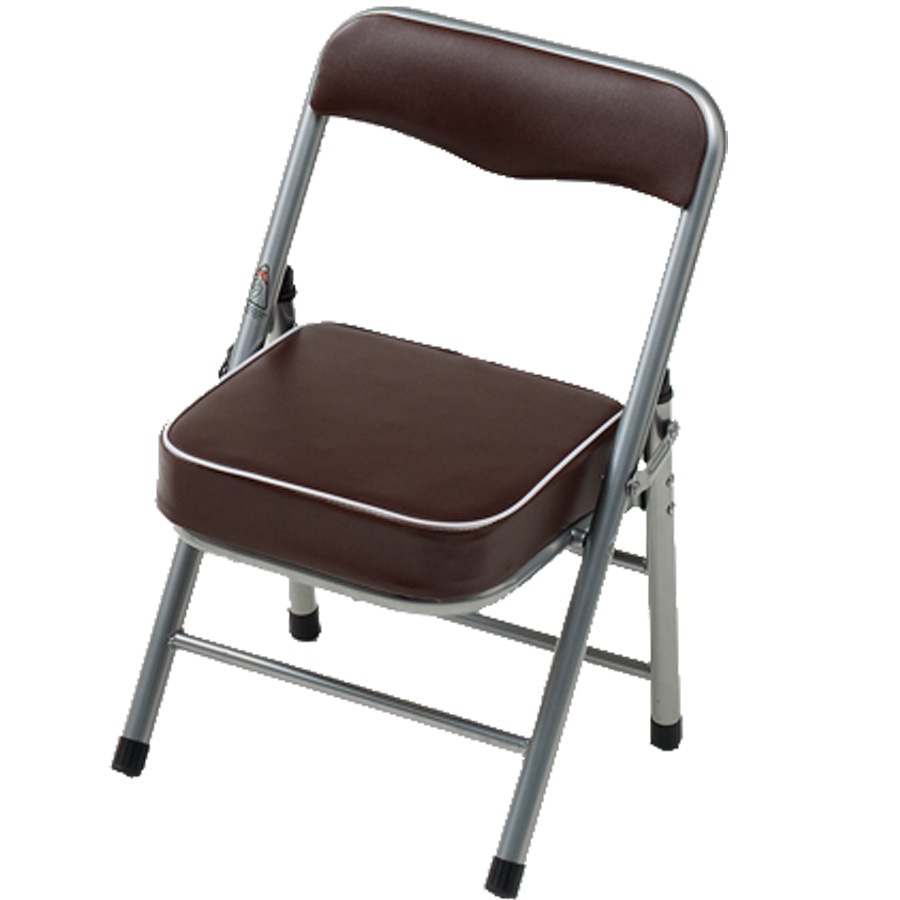 1脚販売 折りたたみチェア 小さい椅子 折りたたみイス パイプイス パイプ椅子 折畳み椅子 スチール製 完成品 全4色 2.5キロ ちょいがるチェア