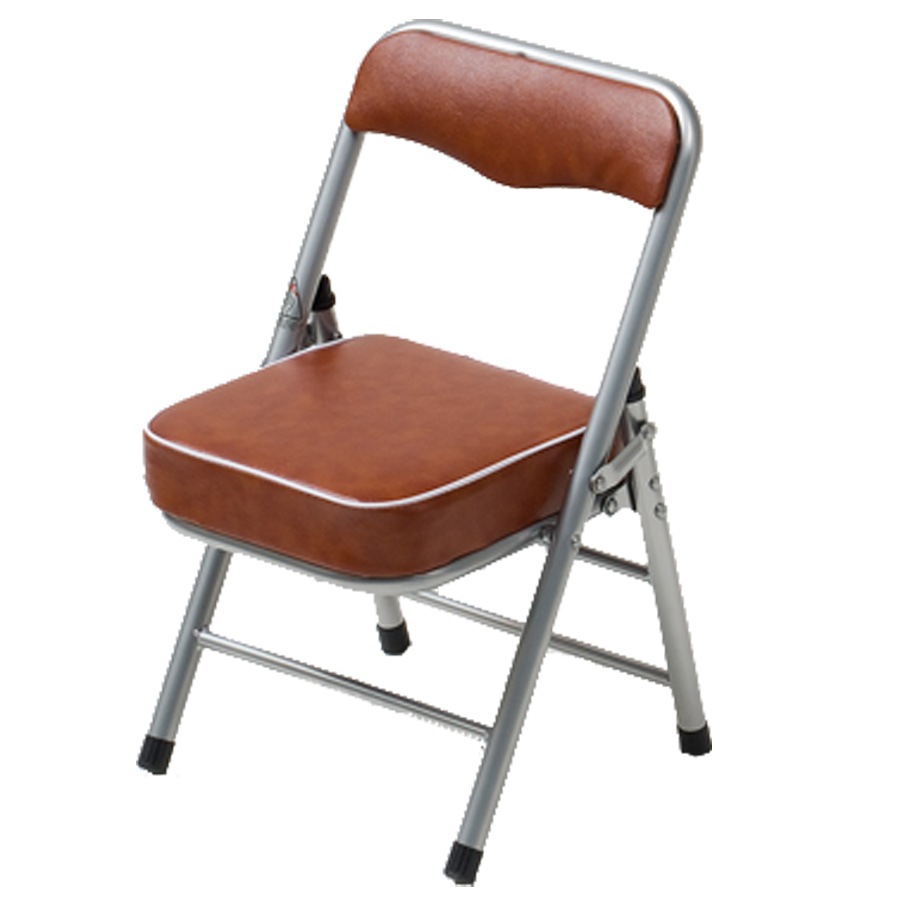 1脚販売 折りたたみチェア 小さい椅子 折りたたみイス パイプイス パイプ椅子 折畳み椅子 スチール製 完成品 全4色 2.5キロ ちょいがるチェア