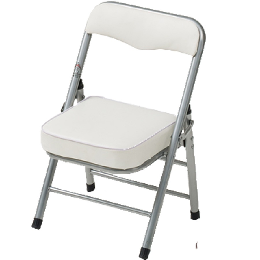 1脚販売 折りたたみチェア 小さい椅子 折りたたみイス パイプイス パイプ椅子 折畳み椅子 スチール製 完成品 全4色 2.5キロ ちょいがるチェア