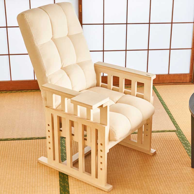 【送料無料】高座椅子 リクライニング ハイバック 高齢者 座椅子 安心座椅子 安心の抗菌防菌加工 腰痛 介護 高齢者  肘付き お年寄り  シニア   椅子  肘掛け イス 敬老の日  やすらぎ高座椅子