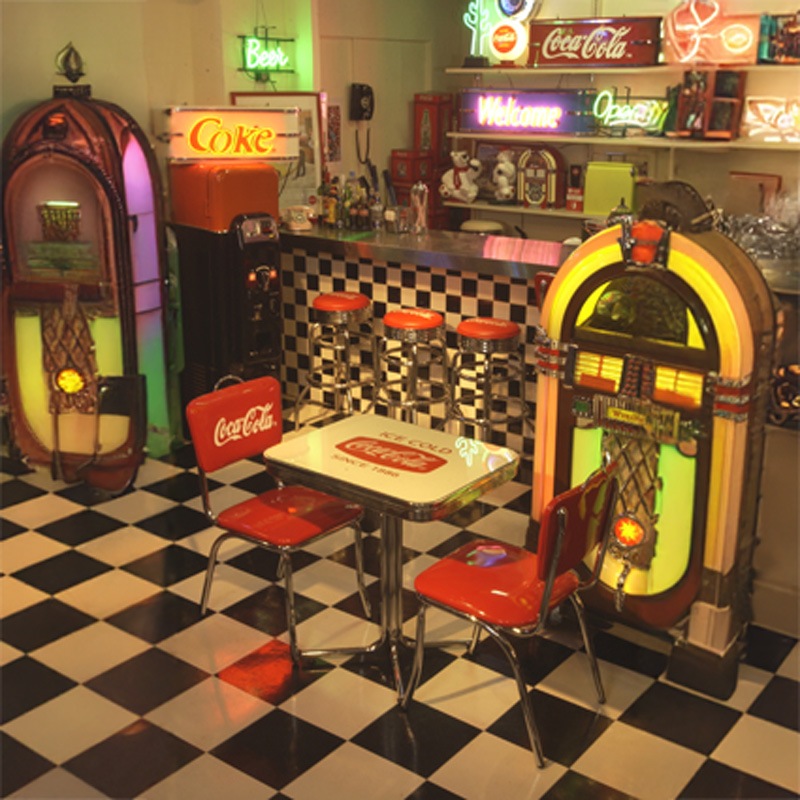 コカ・コーラ コーク Ｓ テーブル Uシリーズ Coca-Cola Coke S Table 「PJ-750S」