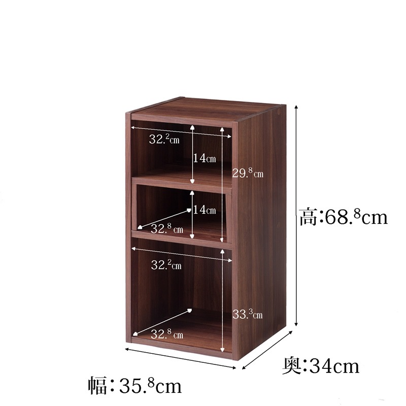 レコードCDボックス レコードラック レコード ＣＤ バイナルボックス 2段 DBR