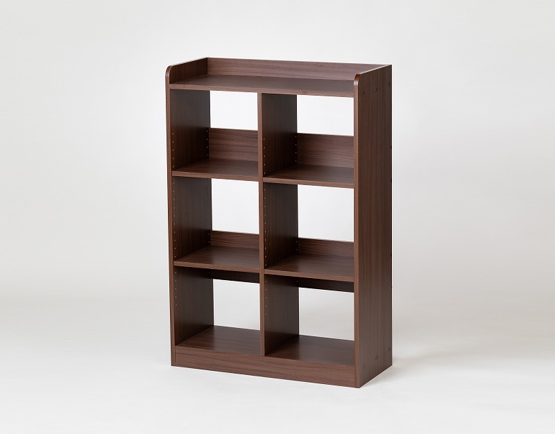 バイナルボックス タフ レコードボックス タフ レコードラック 2列3段 6キューブ 棚板可動式 6マスラック 6マス