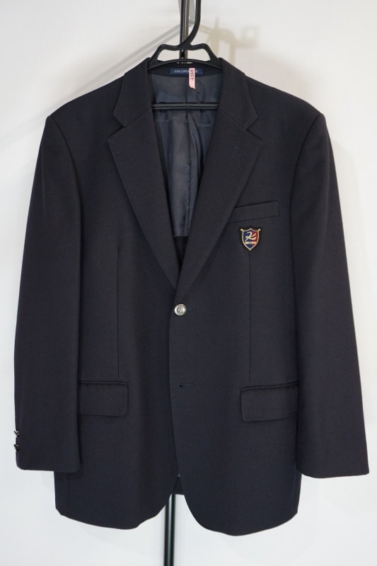 神奈川県　向上高校　男子ブレザー　旧ボタン【 0104269】