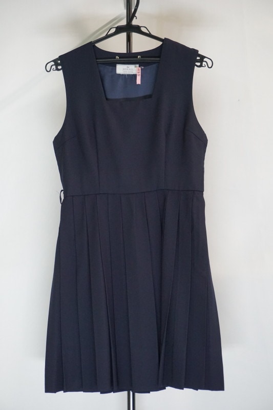 神奈川県　南毛利中学校　ジャンバースカート　【0105538】