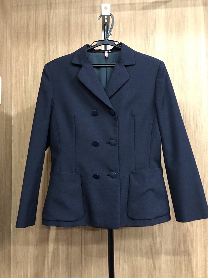 神奈川県　南毛利中学校　女子ブレザー　旧デザイン【0107157】