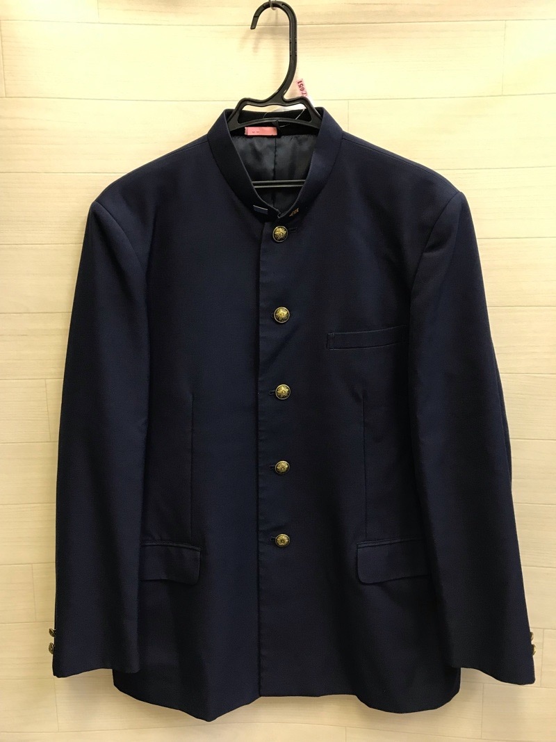 神奈川県　厚木西高校　学ラン（旧デザイン）　【0107651】