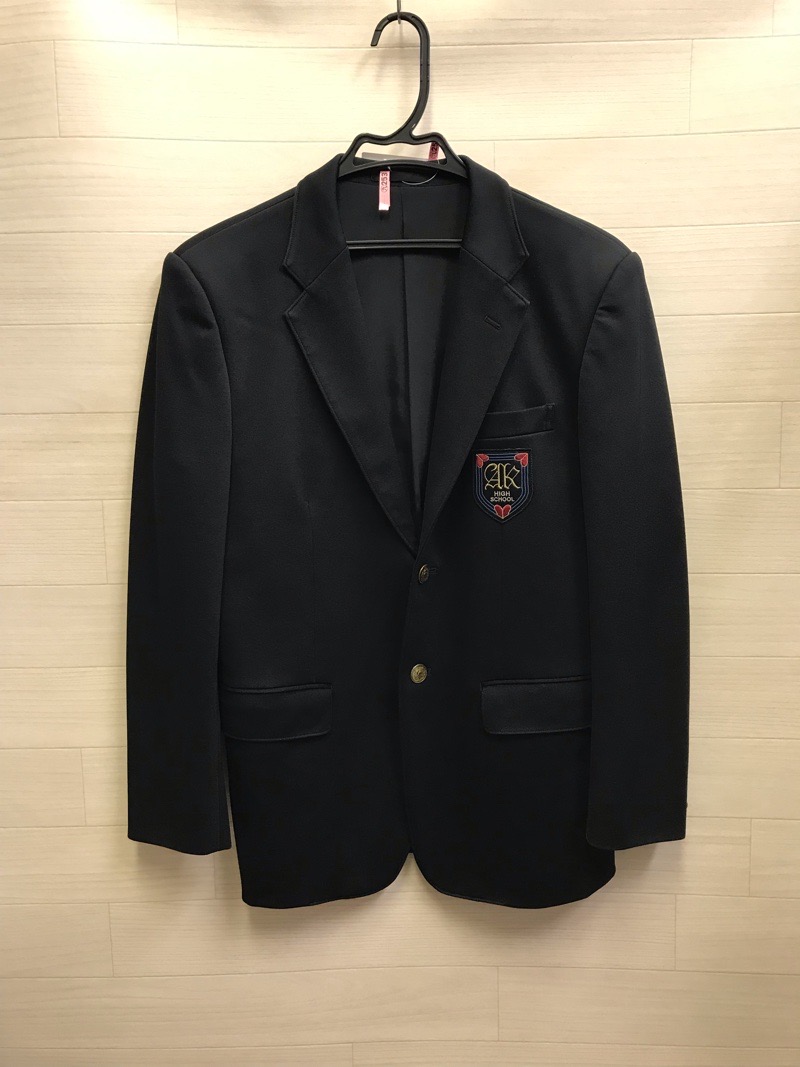神奈川県　厚木北高校　男子ブレザー　【0109253】