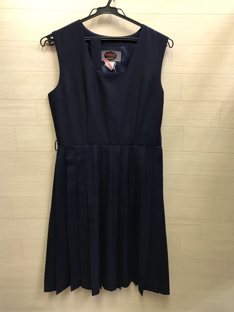 神奈川県　玉川中学校　ジャンバースカート　【0108520】