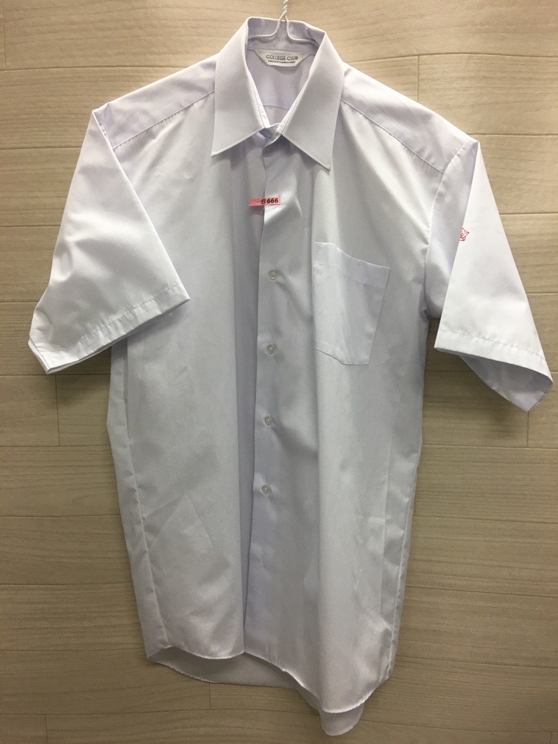 神奈川県　海老名高校　ワイシャツ　半袖　【0108666】
