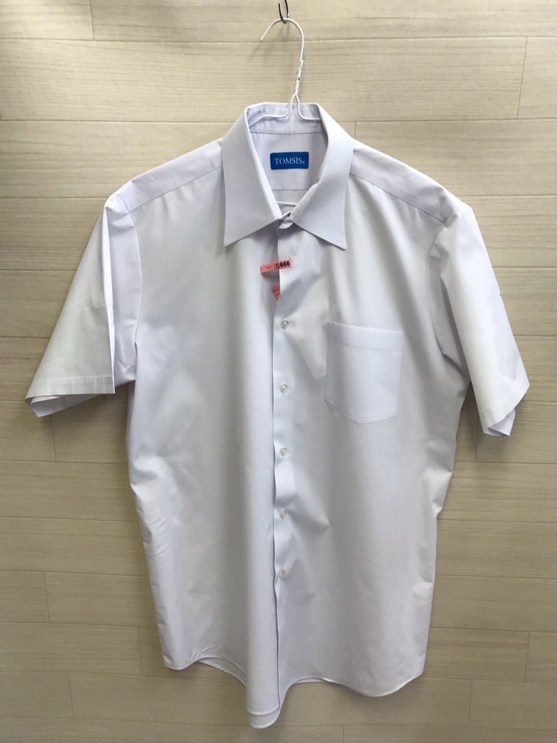 神奈川県　海老名高校　ワイシャツ　半袖　【0109666】