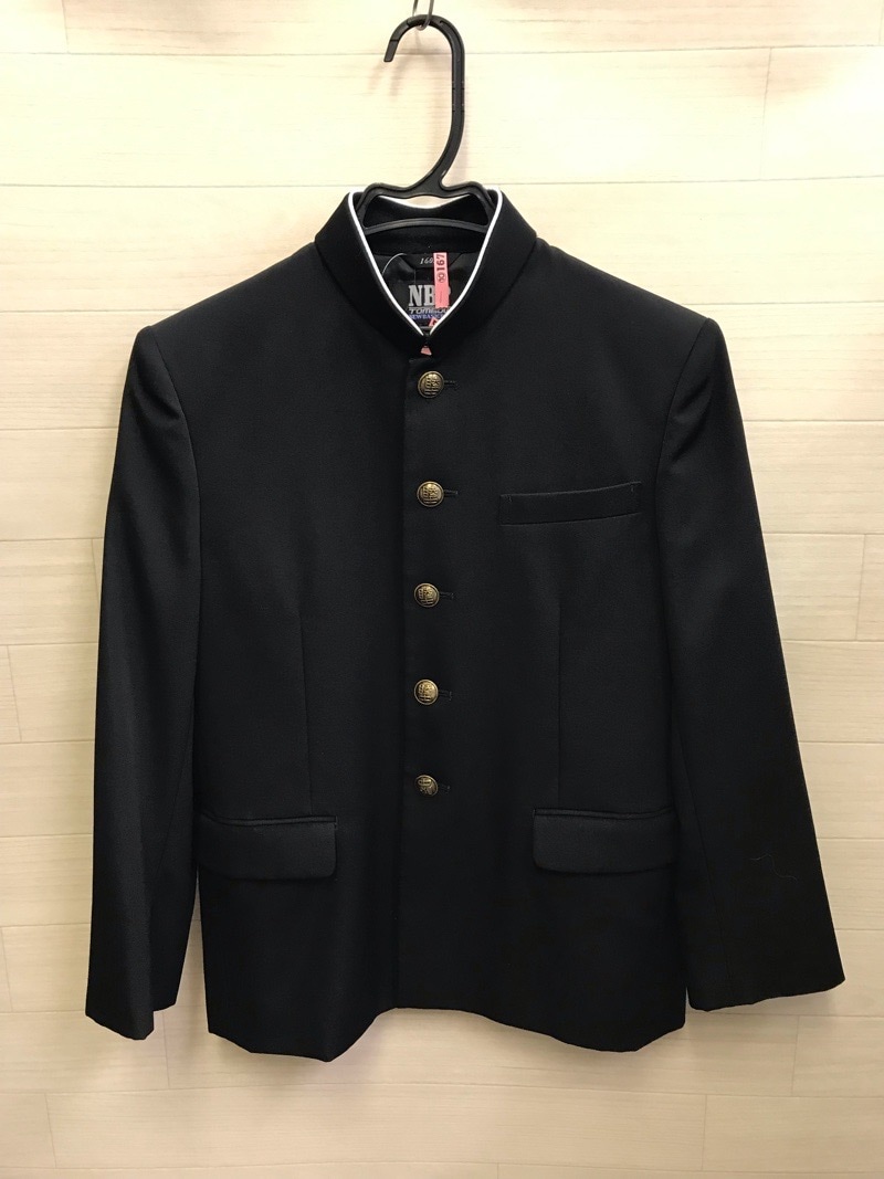 神奈川県　睦合中学校　学ラン　旧デザイン【0110167】