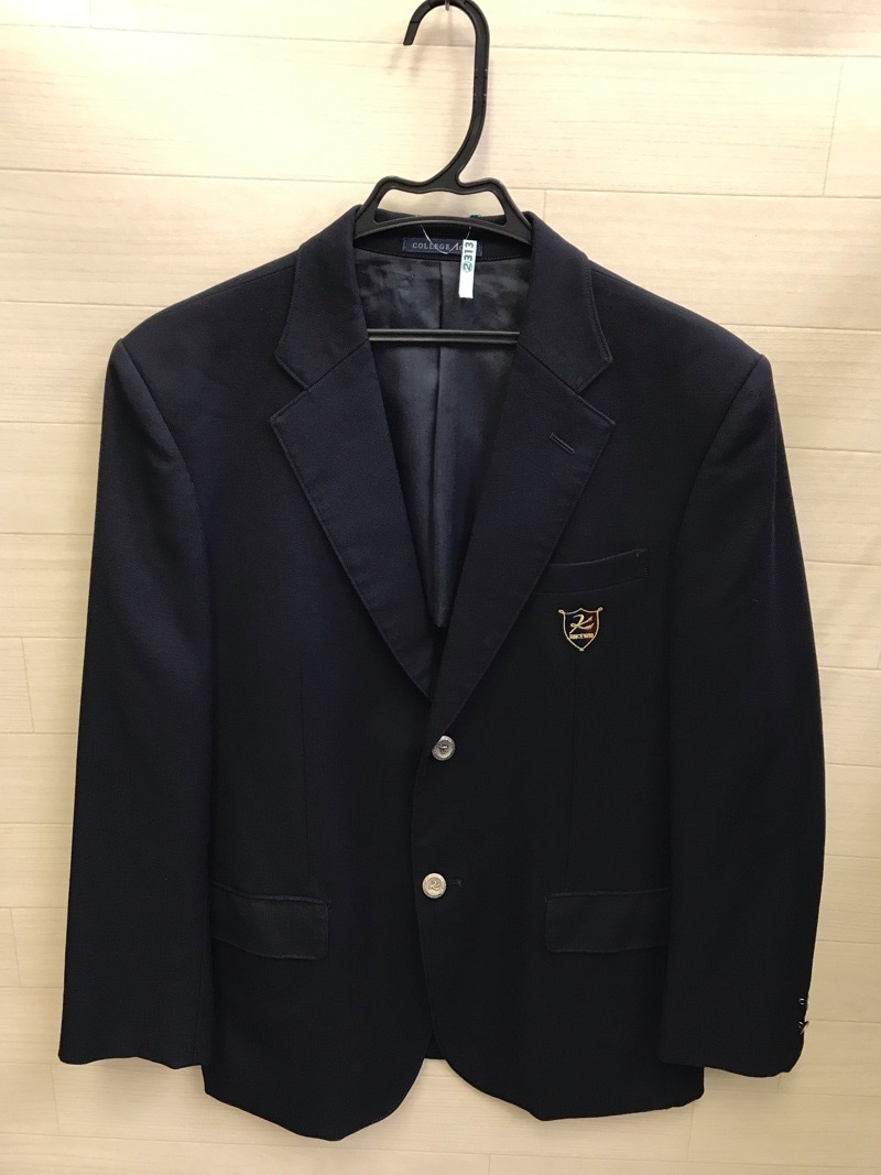神奈川県　向上高校　男子ブレザー　旧ボタン【0202313】