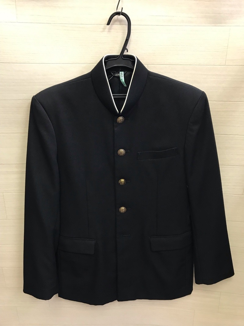 神奈川県　睦合中学校　学ラン　旧デザイン【0201256】