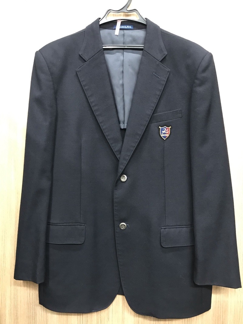 神奈川県　向上高校　男子ブレザー　旧ボタン【0108205】